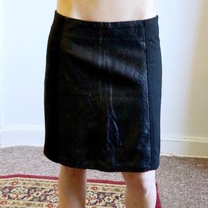 Vegan leather skirt by Mossimo